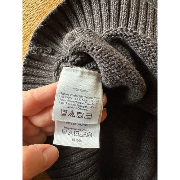 Eddie Bauer Men's Brown Quarter Zip Size Large - Picture 3 of 5